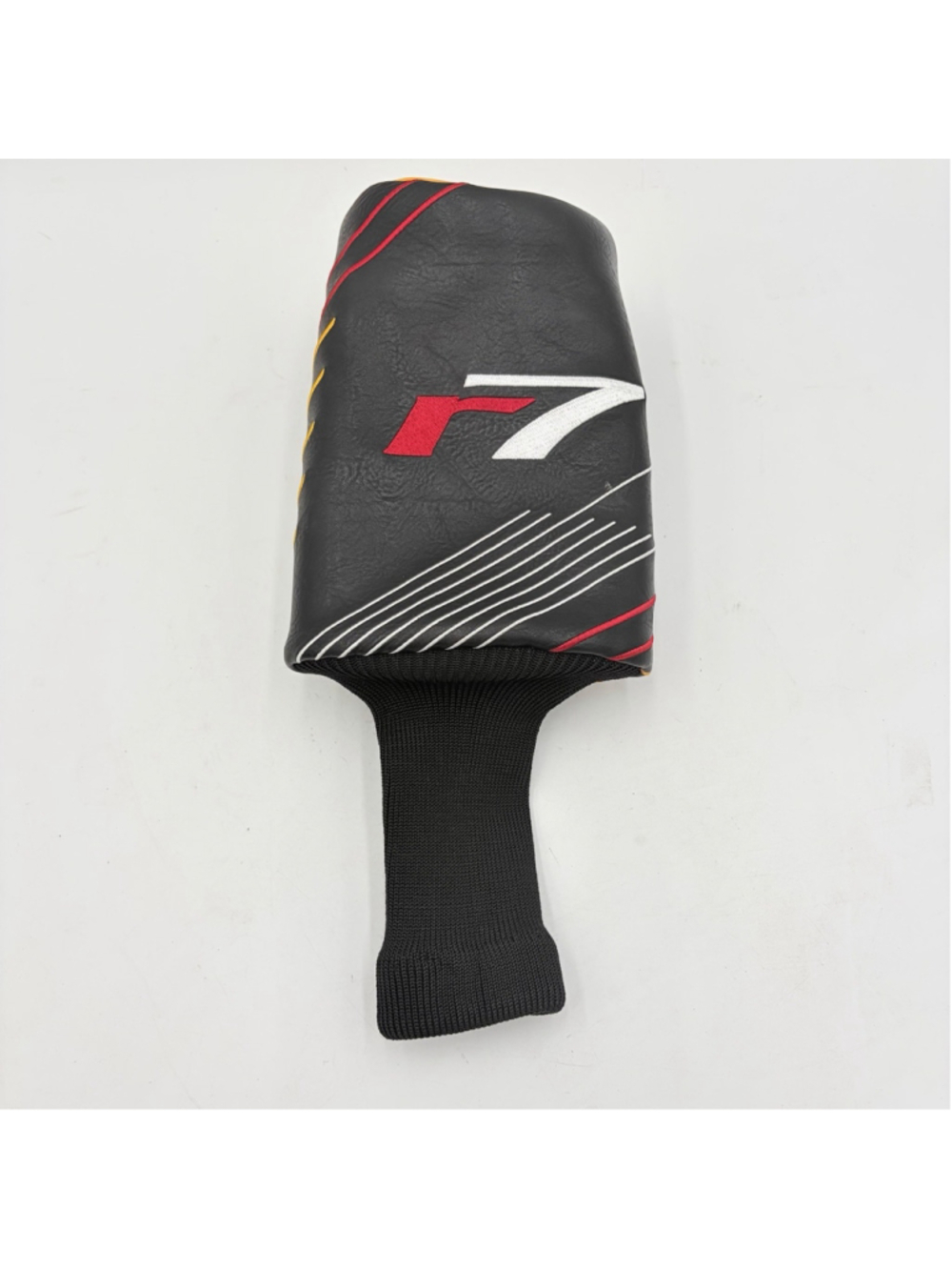 TaylorMade Golf r7 Quad Mini Black/Yellow Driver Headcover Excellent Condition